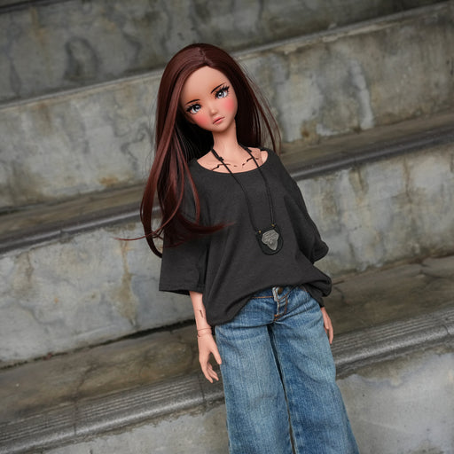 Oversized T-shirt (Charcoal Gray)