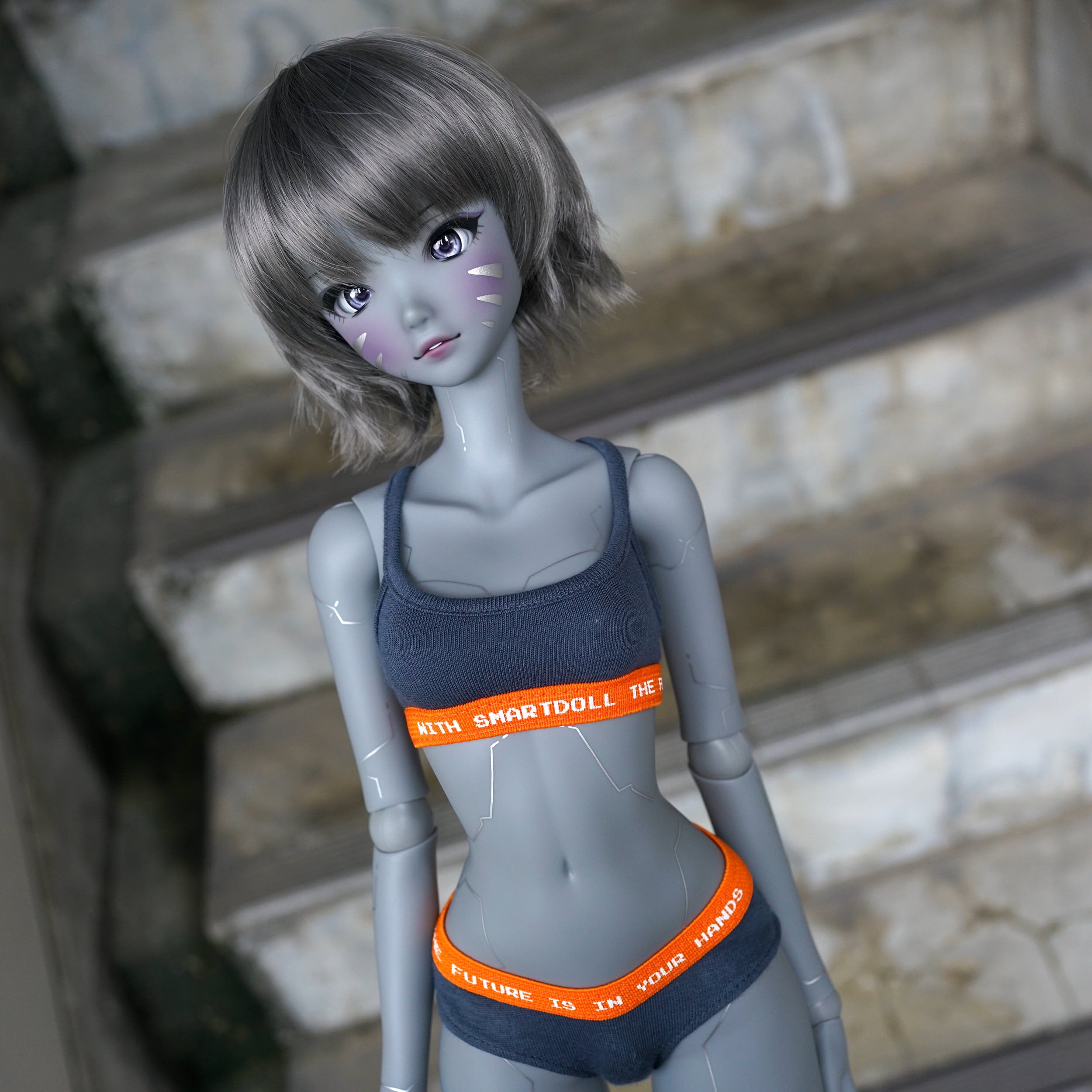 Cyber Shell Prowess Semi-real (gray) – Smart Doll Store - Smart Doll
