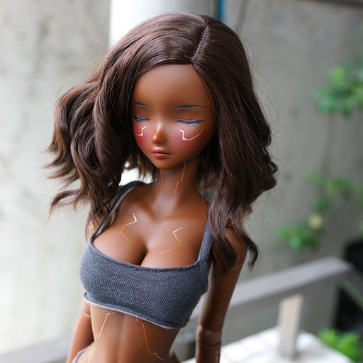 Medium Bust Cyber Shell Option Part (Cocoa)