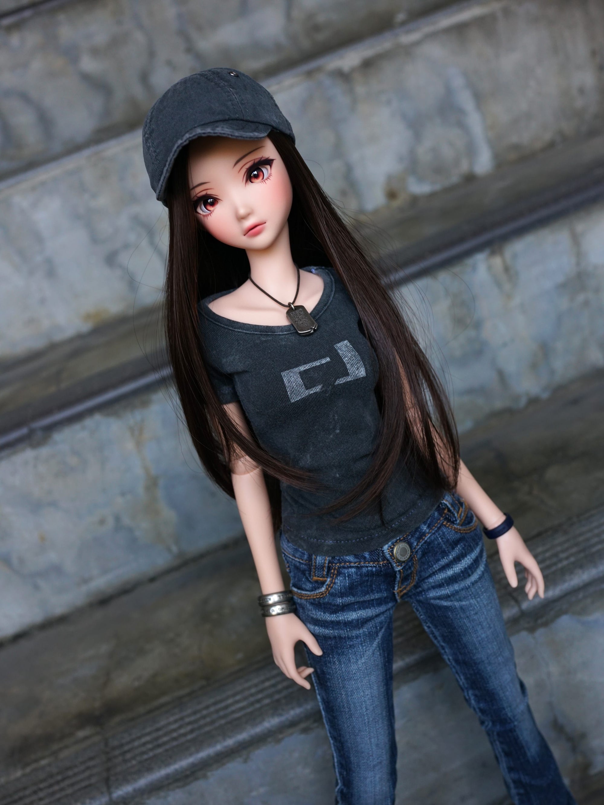 Monostrap Baseball Cap (Charcoal)