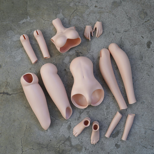 Classic Body Vinyl Shell Set (Milk)