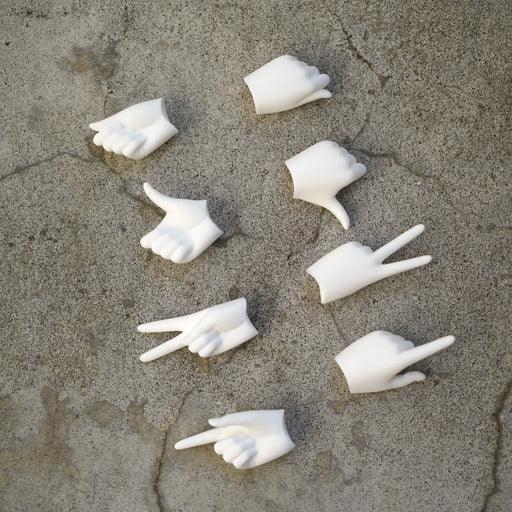 Option Hand Pack 1 for girls (White)
