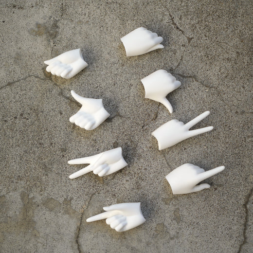 Option Hand Pack 1 for girls (White)