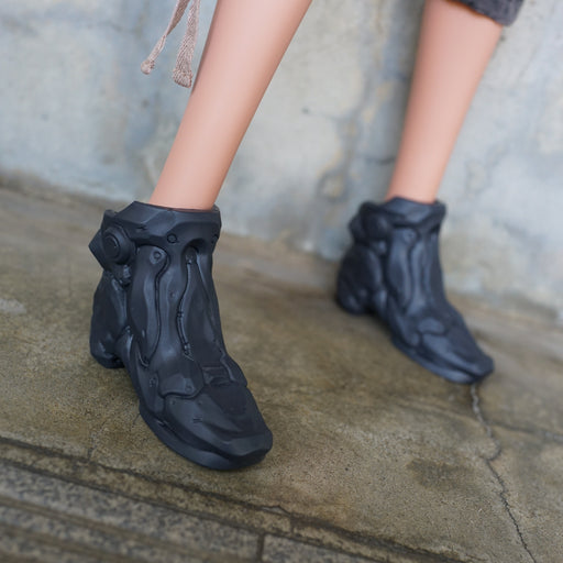 Bio Mecha Boots 2 (Vinyl Black Navy)