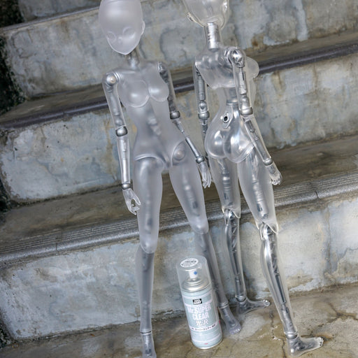Clear Uncut Vinyl Body + Metallic Frame Kits