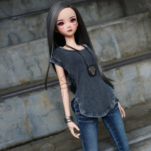 Curved Hem T-shirt