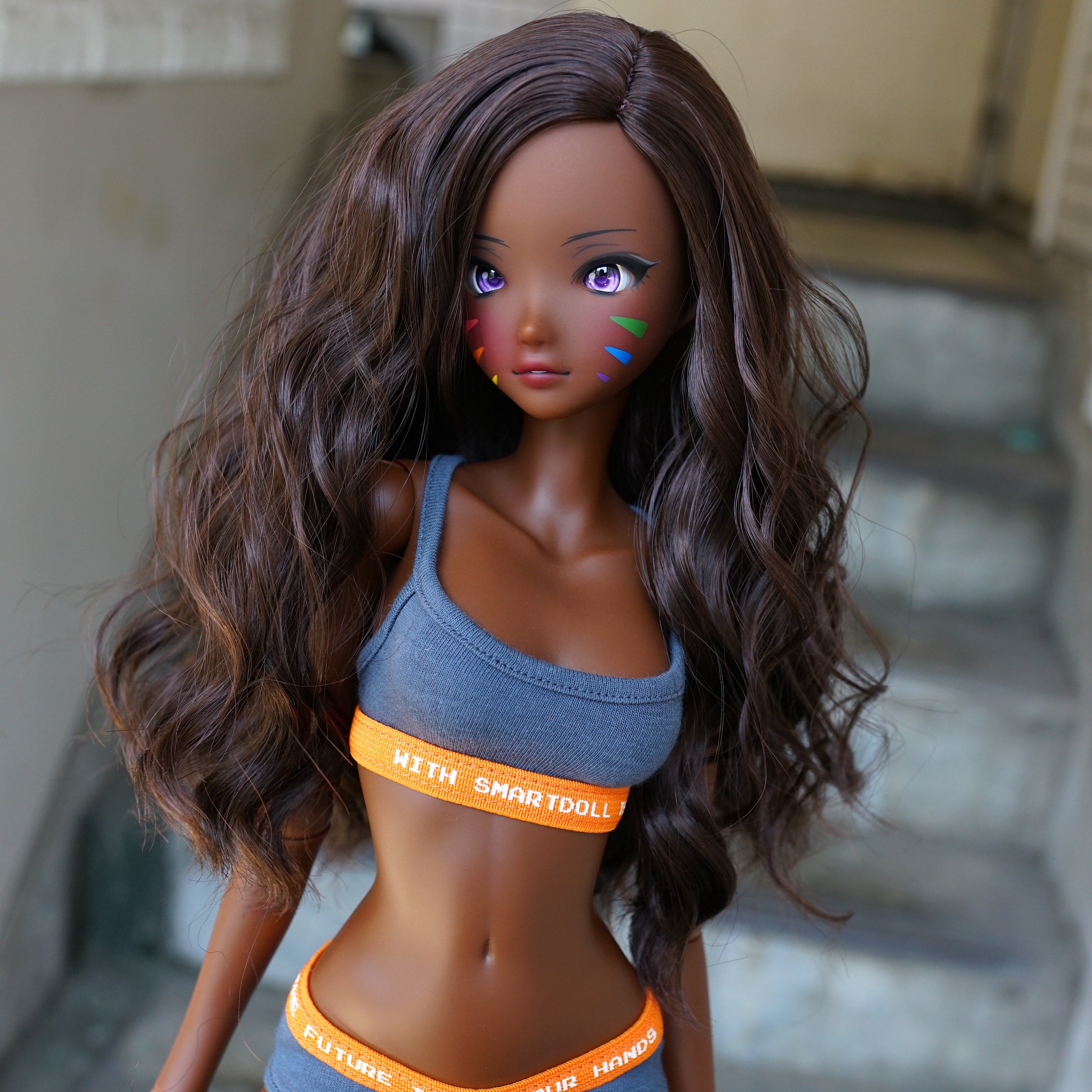SMART DOLL PROWESS Semi-real Sports Bra Set COCOA body type Fully