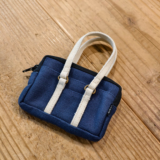 Canvas School Bag (Navy)