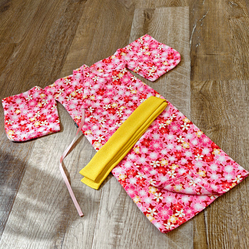 Yukata (Pink & Yellow) [Pear Body]