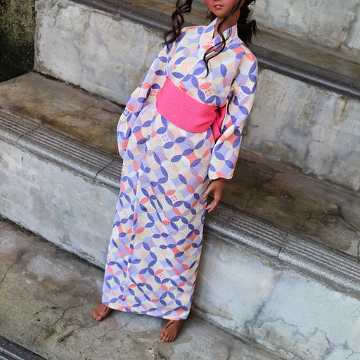 Yukata (Purple & Pink)