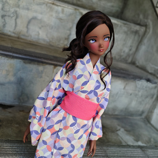 Yukata (Purple & Pink)