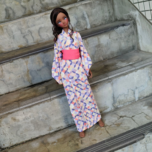 Yukata (Purple & Pink)