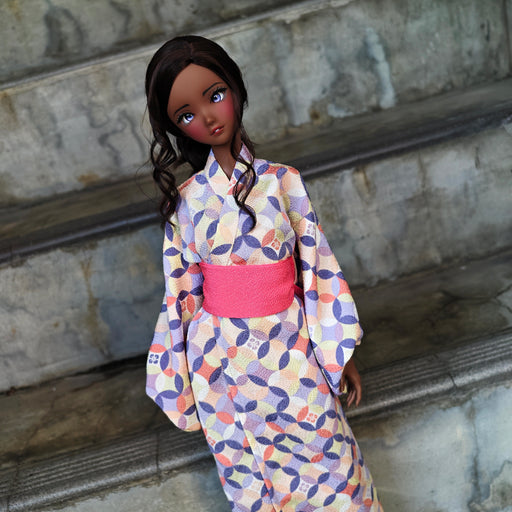 Yukata (Purple & Pink)