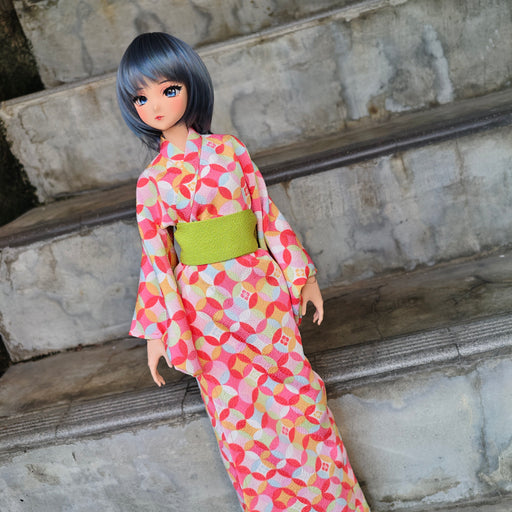 Yukata (Pink & Green)