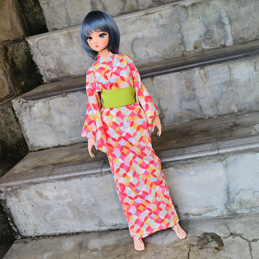 Yukata (Pink & Green)