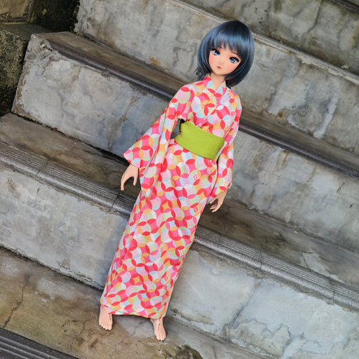 Yukata (Pink & Green)