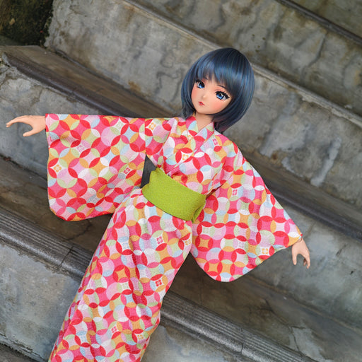 Yukata (Pink & Green)