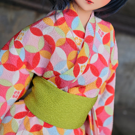 Yukata (Pink & Green)
