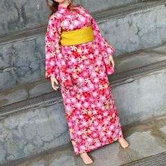 Yukata (Pink & Yellow) [Pear Body]