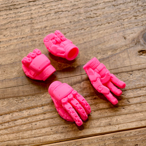 Prosthetic Mecha Hands (Pink)