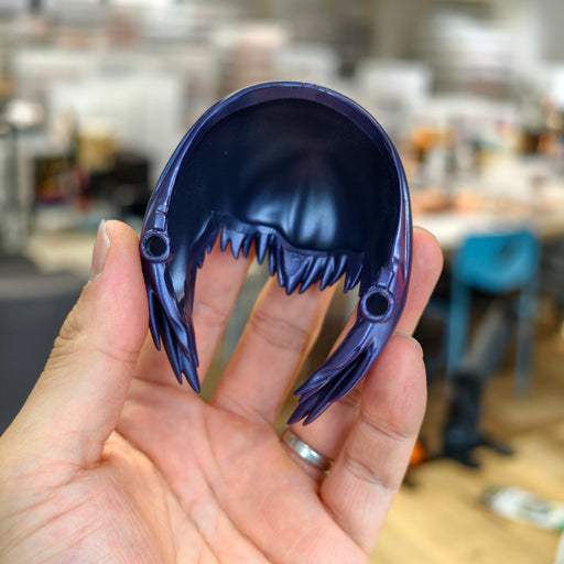 Sofubi Wig (Metallic Purple)