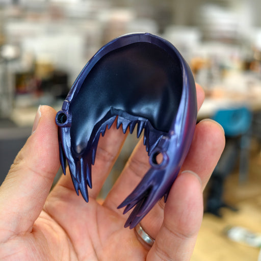 Sofubi Wig (Metallic Purple)