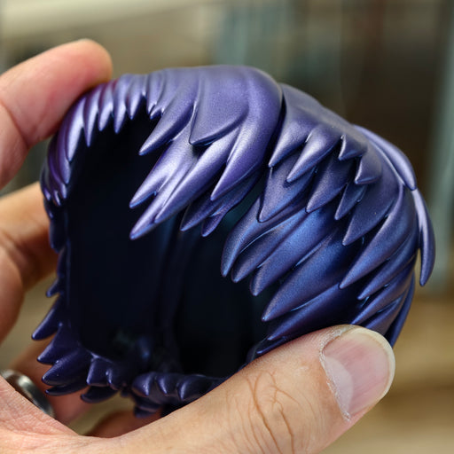 Sofubi Wig (Metallic Purple)