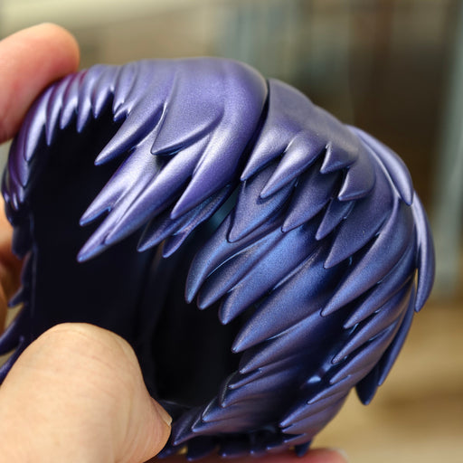 Sofubi Wig (Metallic Purple)