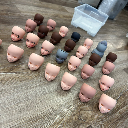 Chaos Bundle - Painted Experimental Heads (pack of 4)
