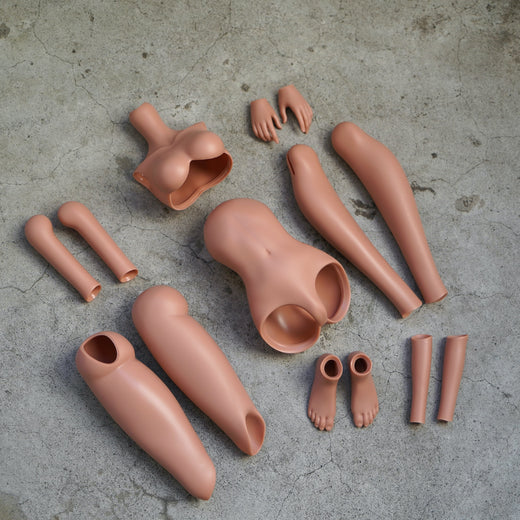 Classic Body Vinyl Shell Set (Tea)