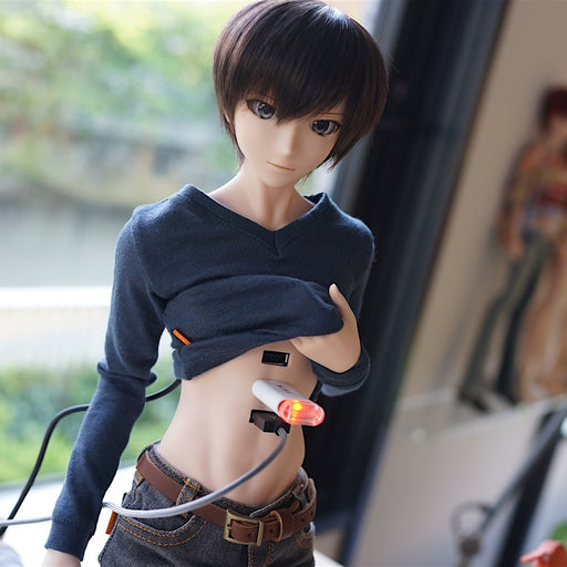 USB Hub Torso for Guys (Milk Color)