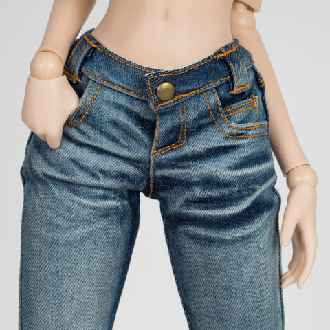 Cargo Capri Pants (Ash Blue) – Smart Doll Store