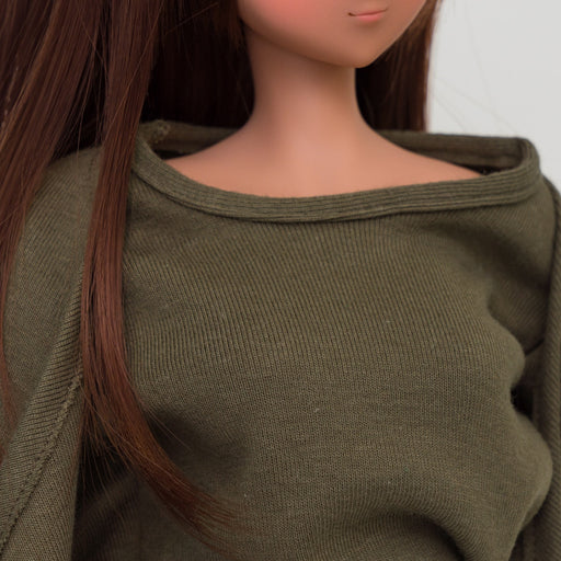 Hippie Top Khaki Green