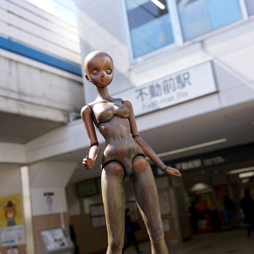 Bronze Smart Doll Statue