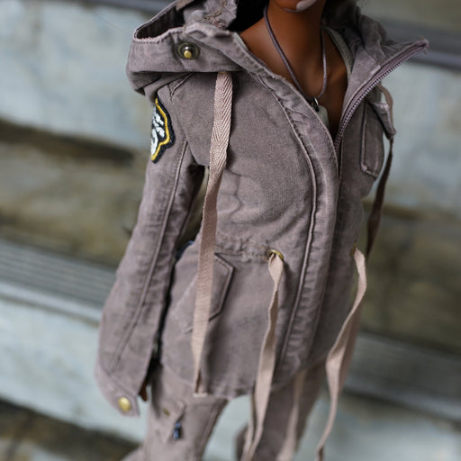 Post Apocalyptic Jacket (Ash Gray)