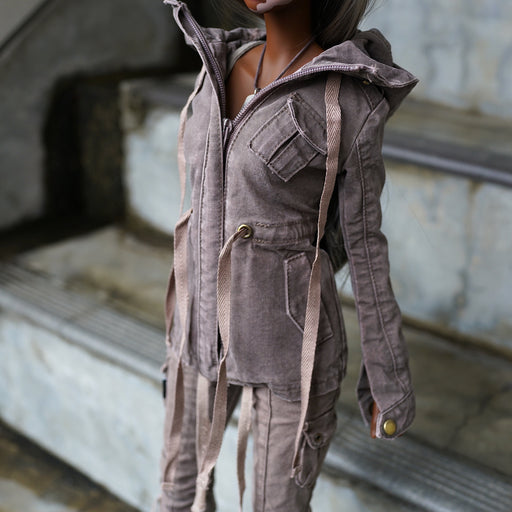 Post Apocalyptic Jacket (Ash Gray)