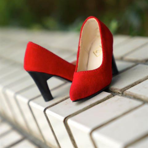 High Heel Shoes (Red)