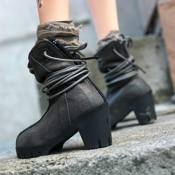 Takashin Tripwire Boots (Graphite) – Smart Doll Store