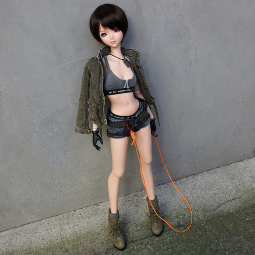 Lace Boots (Khaki)