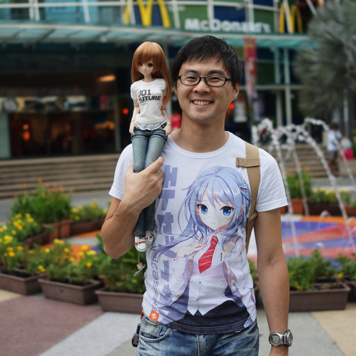 Chitose Shirasawa Full Print T-shirt (for humans)