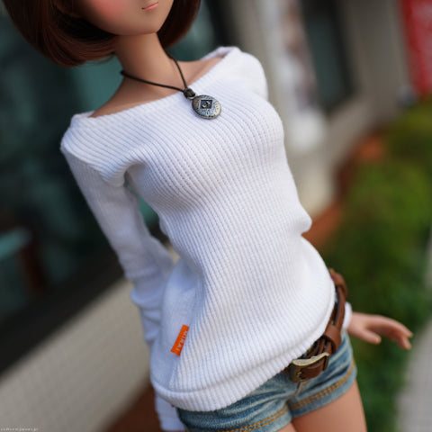 Boatneck Sweater (white)