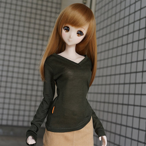 Long Sleeve V-Neck (Green)