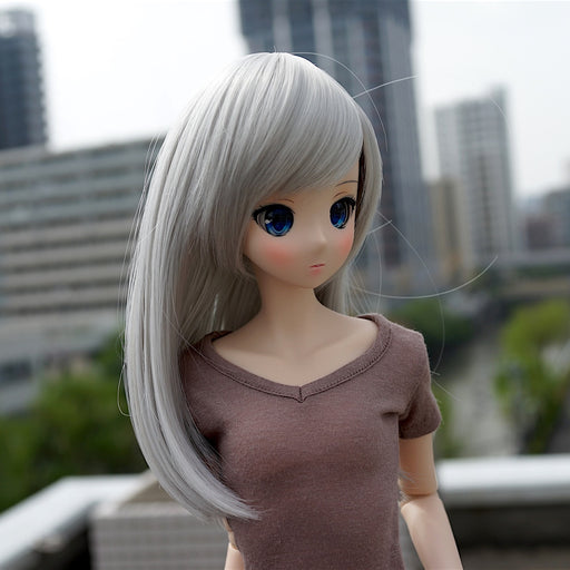 Medium Straight Silver