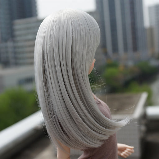 Medium Straight Silver