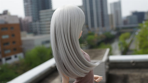 Medium Straight Silver