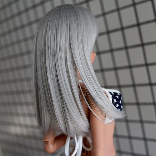 Medium Straight Silver