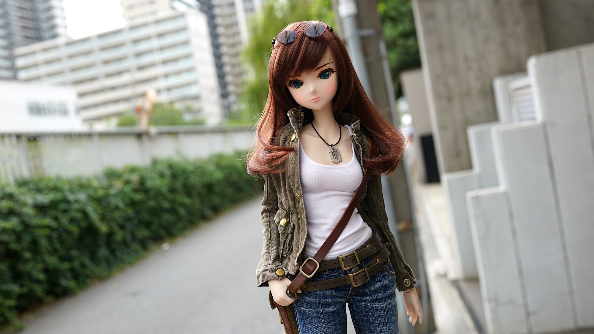 Double Belt (Khaki)