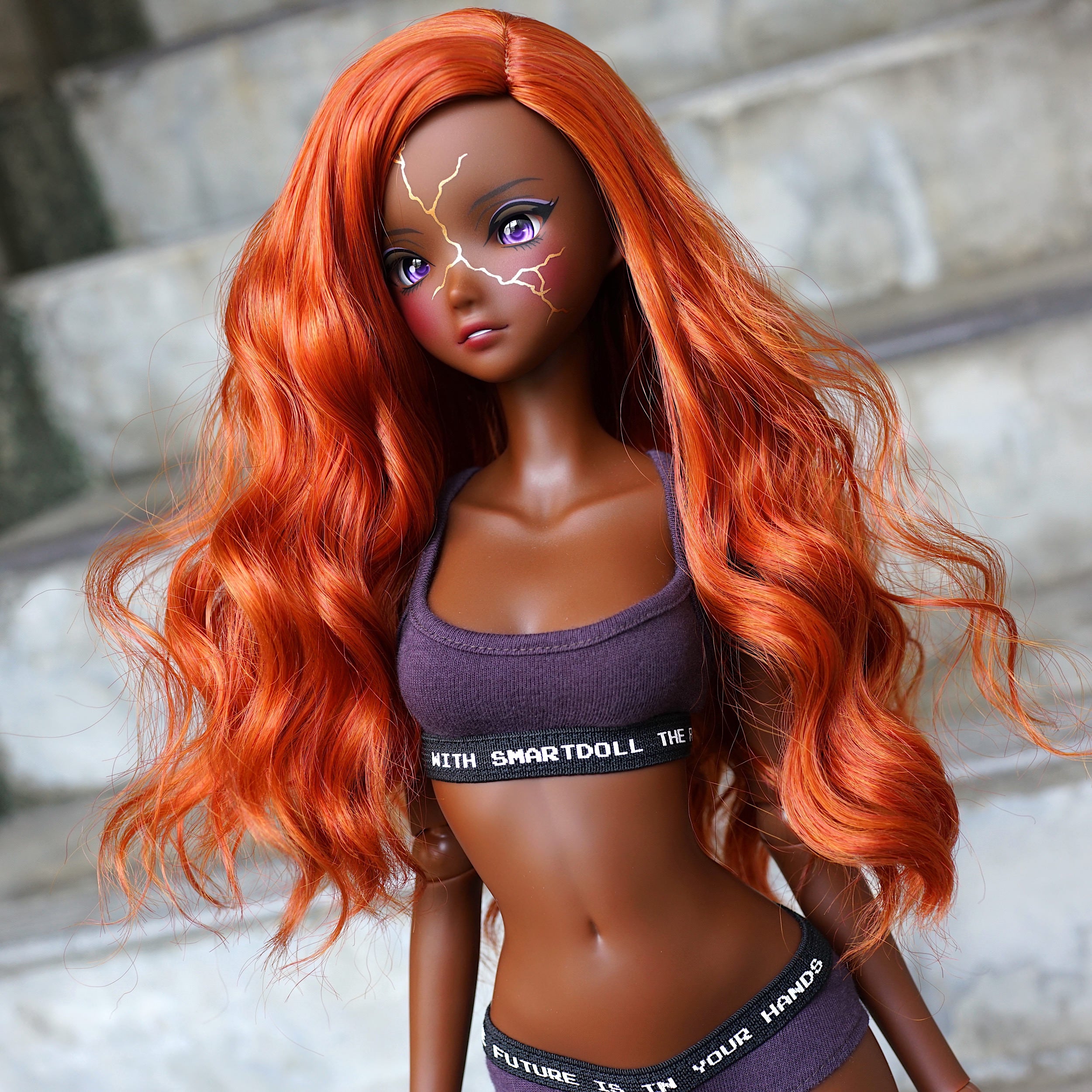 Smart Doll Fortitude Semi-real (Cocoa) Sports Bra Set COCOA Fully Assembled  NEW
