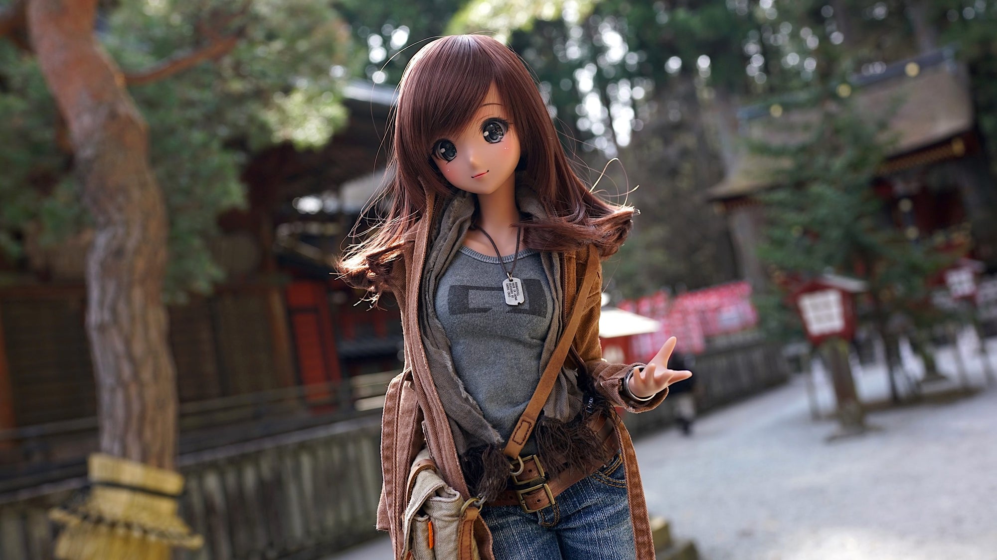 Weathered Scarf (brown)