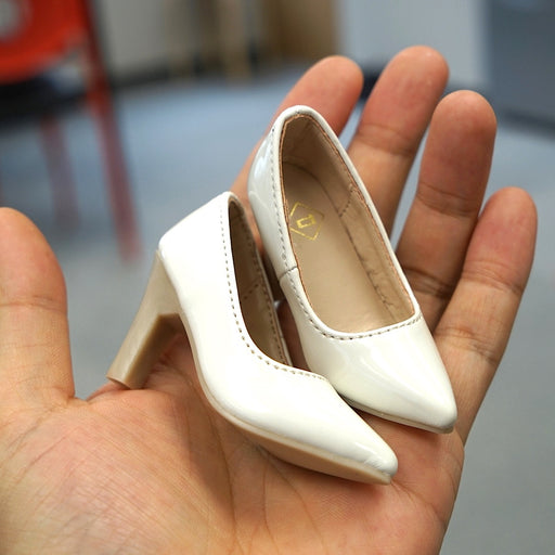 High Heel Shoes White